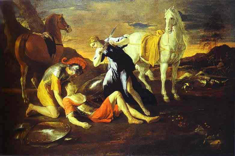 Poussin Tancred and Erminia